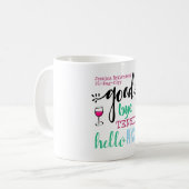 Tot Vaarwel Spanning Hallo Pensioen Persoonlijk Pe Koffiemok (Voorkant links)