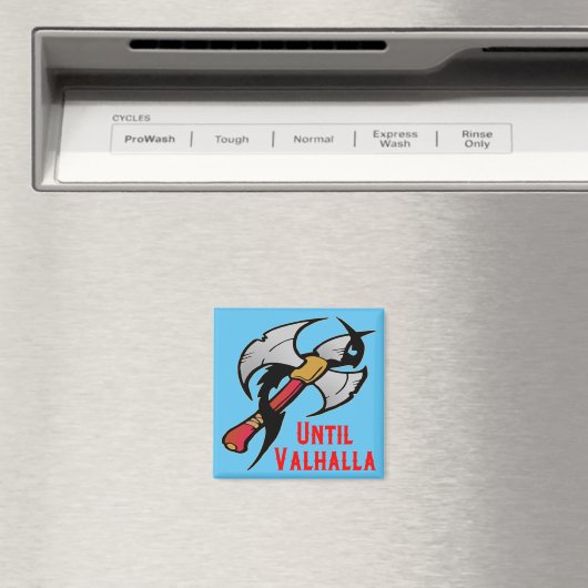 Tot Valhalla Battle Ax 059 #USAPatriotGraphics Magneet (Insitu (Vaatwasser))