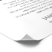 Tot We Elkaar Weer Ontmoeten Gedicht Viering Van H Poster (Hoek)