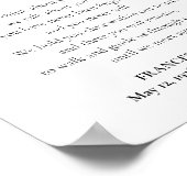 Tot We Elkaar Weer Ontmoeten Persoonlijk Gedicht Poster (Hoek)