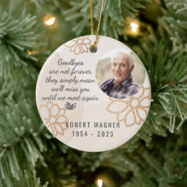 Tot we elkaar weer ontmoeten Photo Ornament