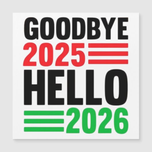 Tot ziens 2025 Hallo 2026 – Een nieuwe ster vieren (Voorkant)