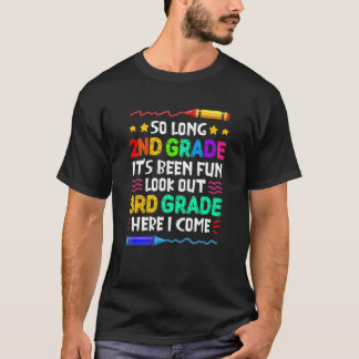 Tot ziens 2e klas het was leuk 3e klas terug naar  t-shirt