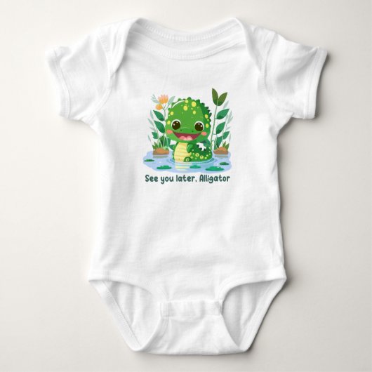Tot ziens, Alligator Romper (Voorkant)