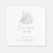 Tot ziens baby Kuststrand Baby Shower