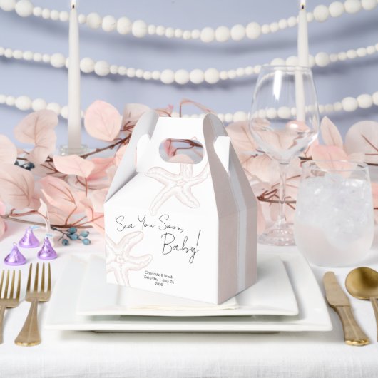 Tot Ziens Baby Shower Bedankdoosjes (Huwelijk)