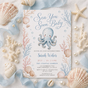Tot Ziens Baby Shower Kaart