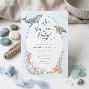 Tot Ziens Baby Shower Kaart