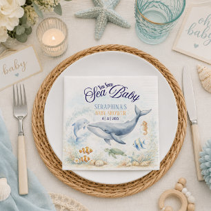 Tot ziens Baby Shower Servet