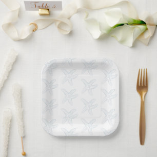 Tot Ziens Baby Shower Zeester Papieren Bordje