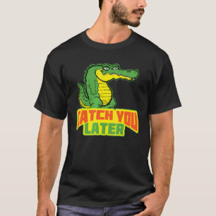 Tot Ziens Casual Krokodil T-shirt