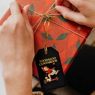 Tot ziens Cuntaroos Grappige Sarcastische Retro Hu Cadeaulabel