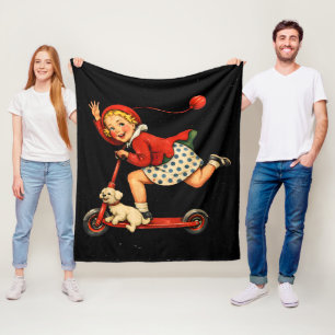 Tot ziens Cuntaroos Grappige Sarcastische Retro Hu Fleece Deken