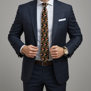 Tot ziens Cuntaroos Grappige Sarcastische Retro Hu Stropdas