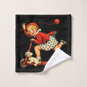 Tot ziens Cuntaroos Grappige Sarcastische Retro Hu Washandje