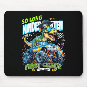 Tot ziens eindexamen kleuter Dinosaurus 1e leerjaa Muismat