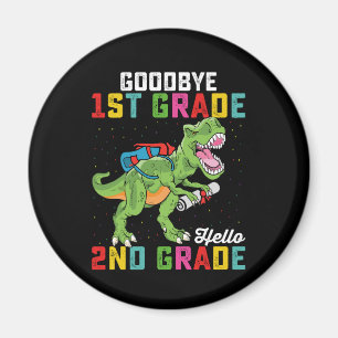 Tot ziens groep 3, hallo groep 4 T Rex Dinosaur Magneet
