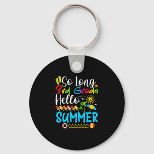 Tot ziens Groep 3 Hallo Zomer Laatste Dag Van Scho Sleutelhanger