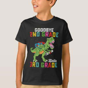 Tot ziens Groep 4 Hallo Groep 5 T Rex Dinosaur T-shirt