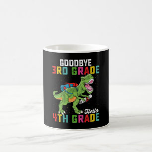 Tot ziens Groep 5 Hallo Groep 6 T Rex Dinosaurus Koffiemok