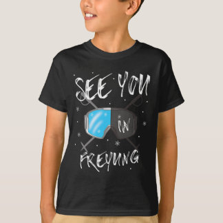 Tot ziens in Freyung Duitsland Vakantie skibril T-shirt
