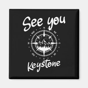 Tot ziens in Keystone Verenigde Staten Vakantie Sk Magneet