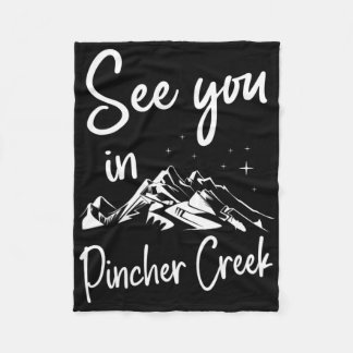 Tot ziens in Pincher Creek Vacation Ski Fleece Deken