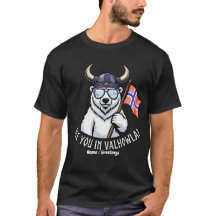 Tot ziens in Valhowla Grappige Viking IJsbeer 