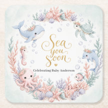 Tot Ziens Onder Zee Neutrale Babyborrel