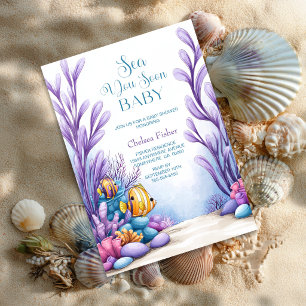 Tot Ziens op Zee Baby Borrel Kaart