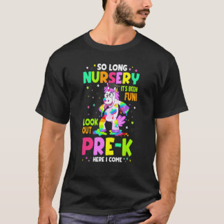 Tot ziens peuterspeelzaal leuk geweest opgelet pre t-shirt