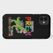 Tot ziens Pre K Hallo Kindergarten T Rex School Case-Mate iPhone Case (Achterkant (horizontaal))