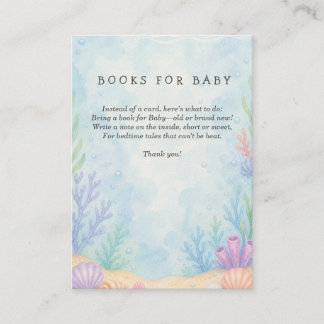 Tot Ziens Schatje Baby Shower Boeken voor Baby Informatiekaartje
