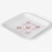 Tot Ziens Schatje Coastal Baby Shower Papieren Bordje (Gebogen)