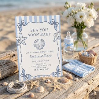Tot Ziens Schatje De Zomer Baby Shower Uitnodiging