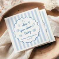 Tot Ziens Schattig Kust Baby Shower