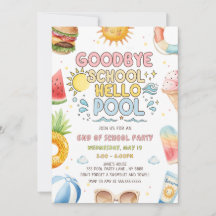 Tot ziens school, hallo zwembad, eindejaarsfeest 