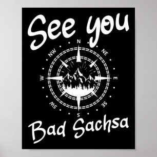 Tot ziens Wandelen Bad Sachsa Duitsland Vakantie S Poster