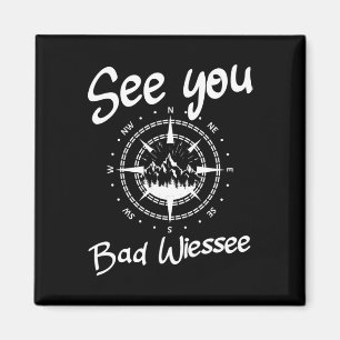 Tot ziens Wandelen Bad Wiessee Duitsland Vakantie Magneet