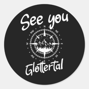 Tot ziens Wandelen Glottertal Duitsland Vakantie S Ronde Sticker