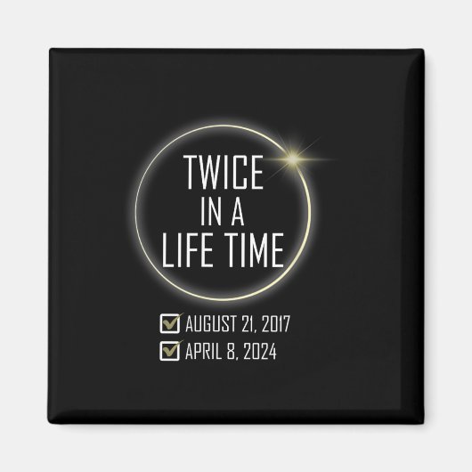 Totaal 04 08 24 Totale zonsverduistering 2024 7 Magneet (Voorkant)