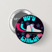 Totaal 80-kinderen ronde button 5,7 cm (Voorkant /achterkant)