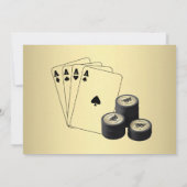 Totaal Aanvraag van Aangepaste tekstpoker Kaart (Achterkant)