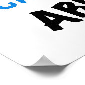 Totaal Blauwe T-shirts Geweldige Abuela en Giften Poster (Hoek)