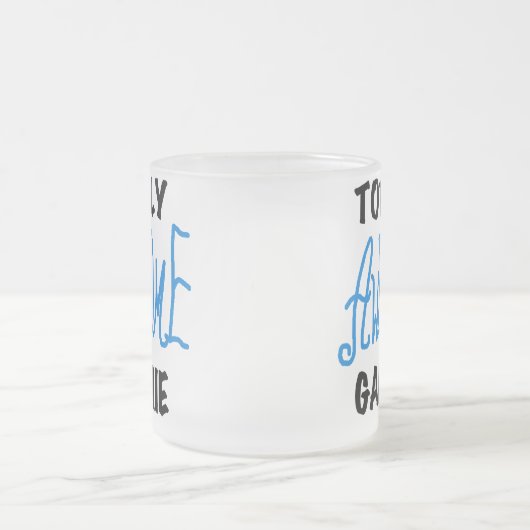 Totaal Blauwe T-shirts Geweldige Gammie en Giften Matglas Koffiemok (Center)