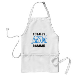 Totaal Blauwe T-shirts Geweldige Gammie en Giften Standaard Schort