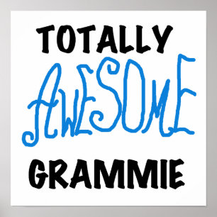 Totaal de Blauwe Giften van T-shirts Geweldige Poster