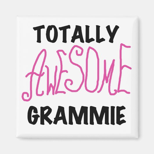 Totaal de Roze Giften van T-shirts Geweldige Magneet (Voorkant)