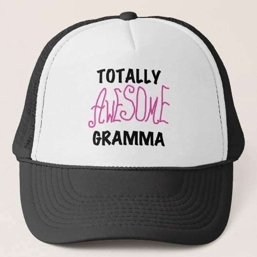 Totaal de Roze Giften van T-shirts Geweldige Trucker Pet (Voorkant)