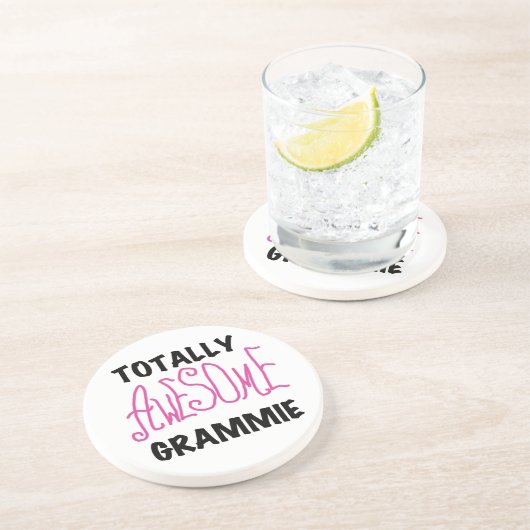 Totaal de Roze Giften van T-shirts Geweldige Zandsteen Onderzetter (Zijkant)